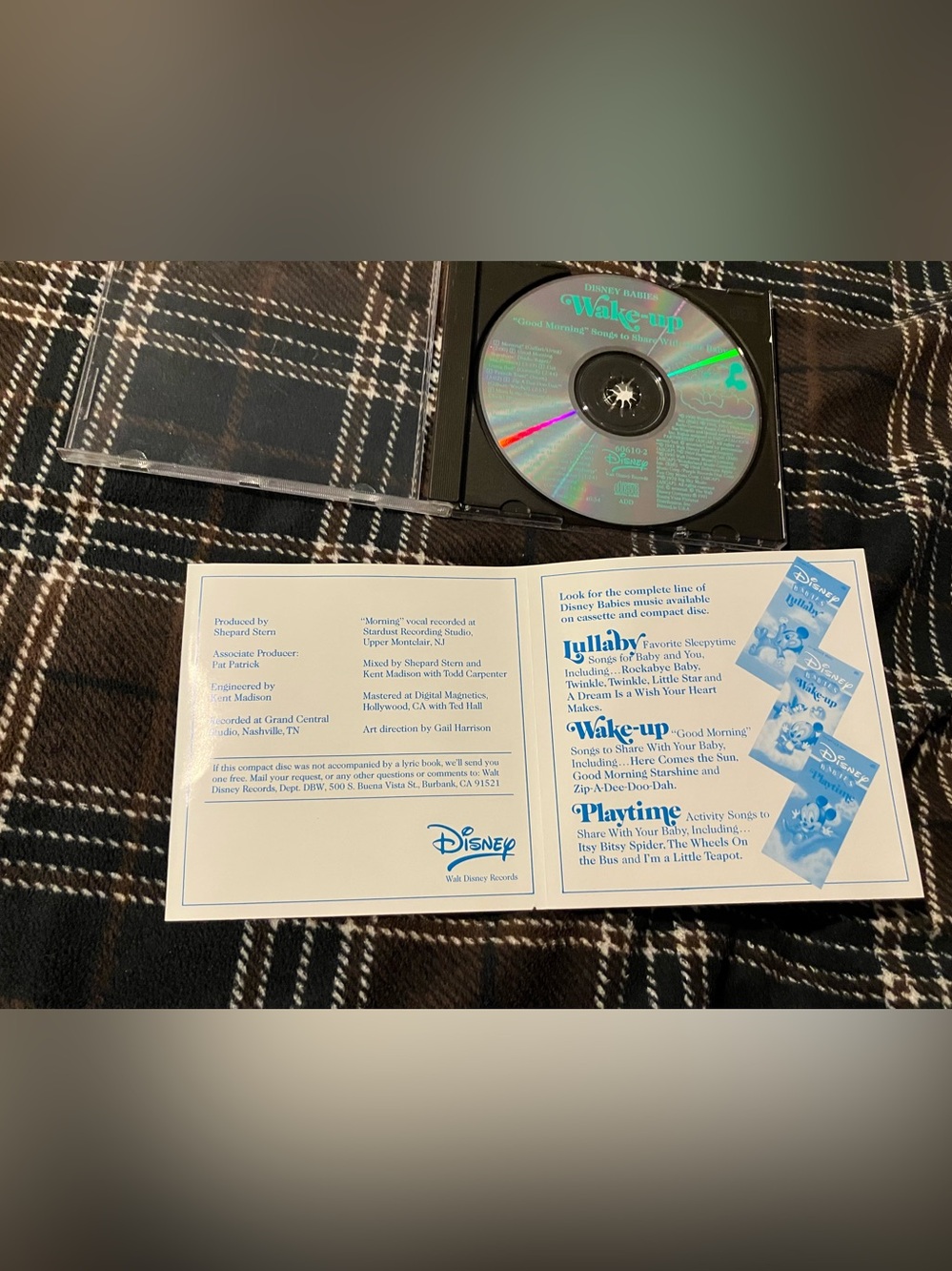*3/$20* DISNEY BABIES WAKE-UP AUDIO DISC. “GOOD MORNING” SONGS SHARE W/YOUR BABY - Picture 4 of 6